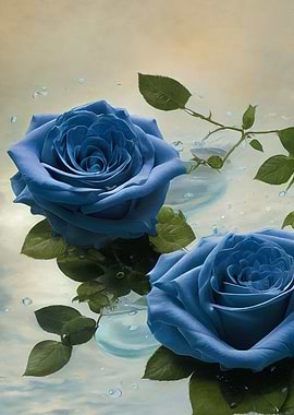 roses blue