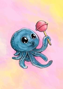 Nursery Art The Lollipop