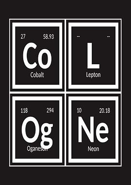 Cologne Periodic Table