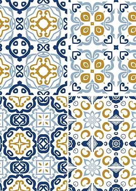 Mediterranean BlueTile 128