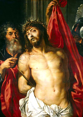Man of Sorrows by Rubens