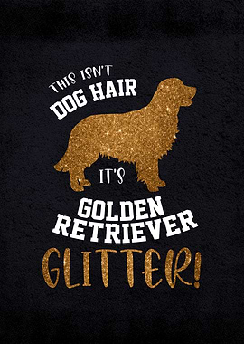 Golden Retriever Glitter