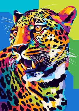 Animals Tiger Pop art