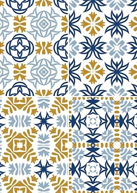 Mediterranean BlueTile 129