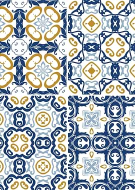 Mediterranean BlueTile 127