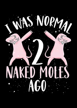 Two dab naked moles