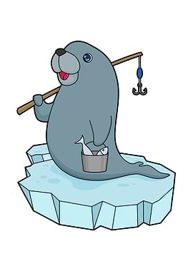 Seal Fishing Fisher