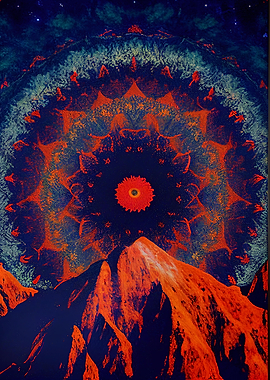 Boho Colorful Mandala