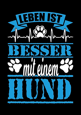 Lustiger Hunde Spruch