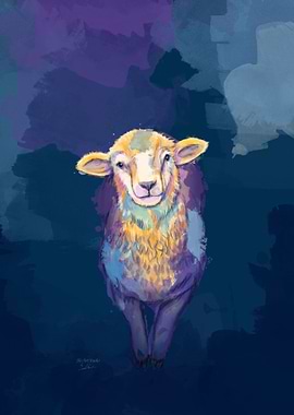 Sheep Portrait