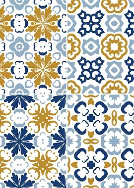 Mediterranean BlueTile 138