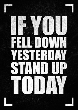 Motivational Quote poster