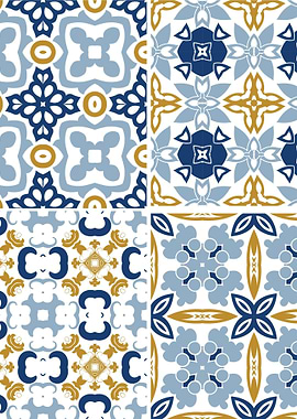 Mediterranean BlueTile 140