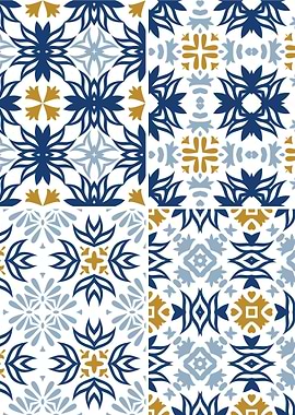 Mediterranean BlueTile 132