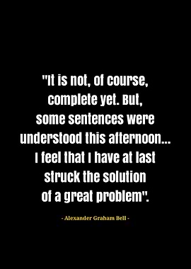 Graham Bell quotes