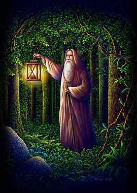 Old Man in the Woods