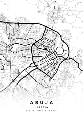 Abuja Nigeria Zoomed