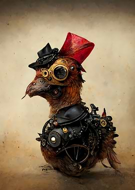 Steampunk Chicken