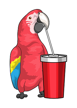 Parrot Drinking mug