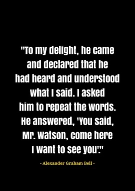 Graham Bell quotes