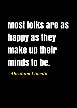 Abraham Lincoln quote