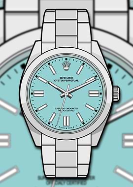 Tiffany Blue Oyster Watch