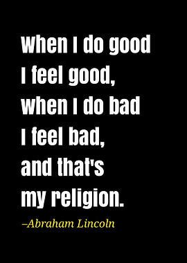 Abraham Lincoln quote