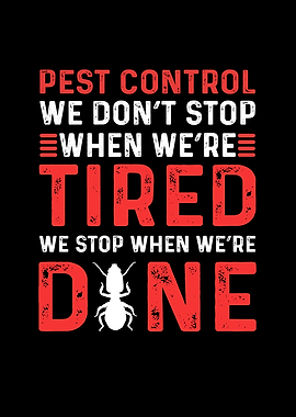 Pest Control Squad Bed