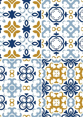 Mediterranean BlueTile 150