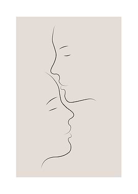 Couple Together Love Kiss