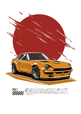 Nissan 240Z Fairlady Moon