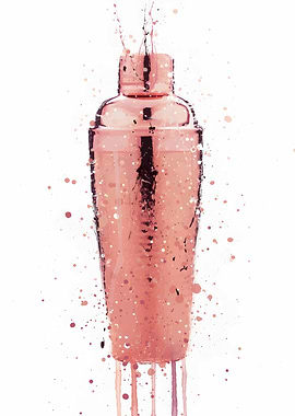 Cocktail Shaker Rose Gold