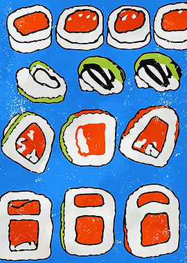 Colorful Sushi