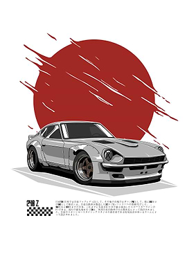 Nissan 240Z Fairlady Moon
