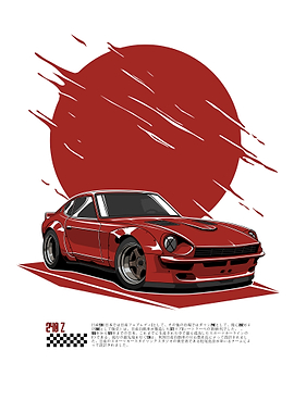 Nissan 240Z Fairlady Moon