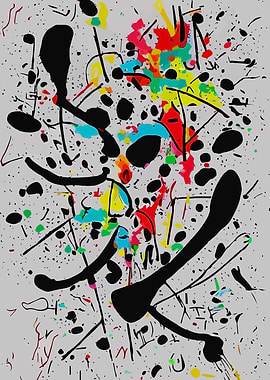 ABSTRACT JACKSON POLLOK