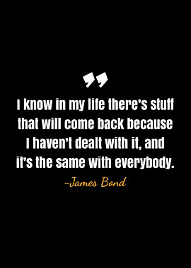 James Bond quote