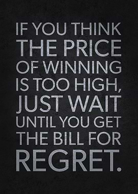 The Price Of Winning