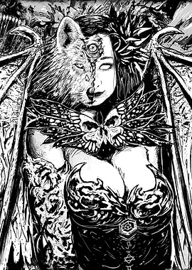 Gothic Succubus Manga Art