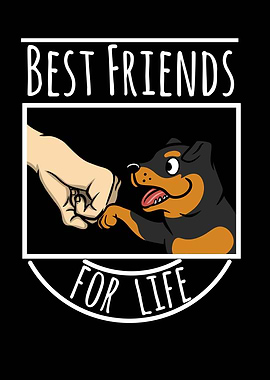 Rottweiler Best Friends