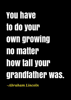 Abraham Lincoln quote