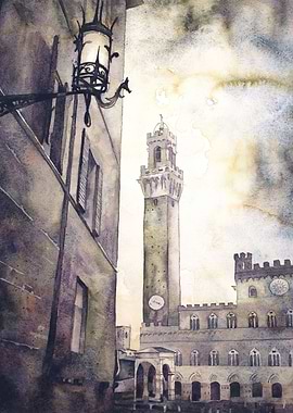 Il Campo Siena Italy art