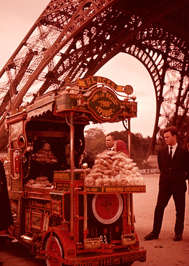 Old treats at Eiffel Tower