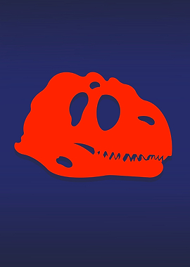 Dinosaur Fossil Skull