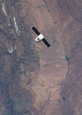 Dragon above Morocco