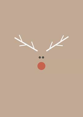 Reindeer Minimalistic