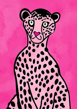 Pink Panther Painting