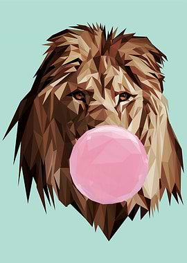 lion bubble gum
