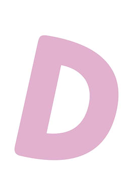 Letter D