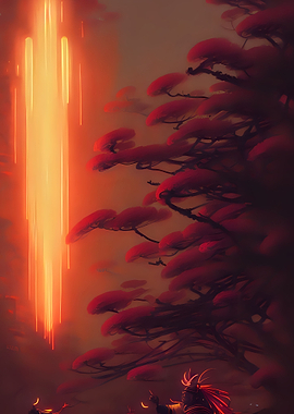 Asian Pillar of Light